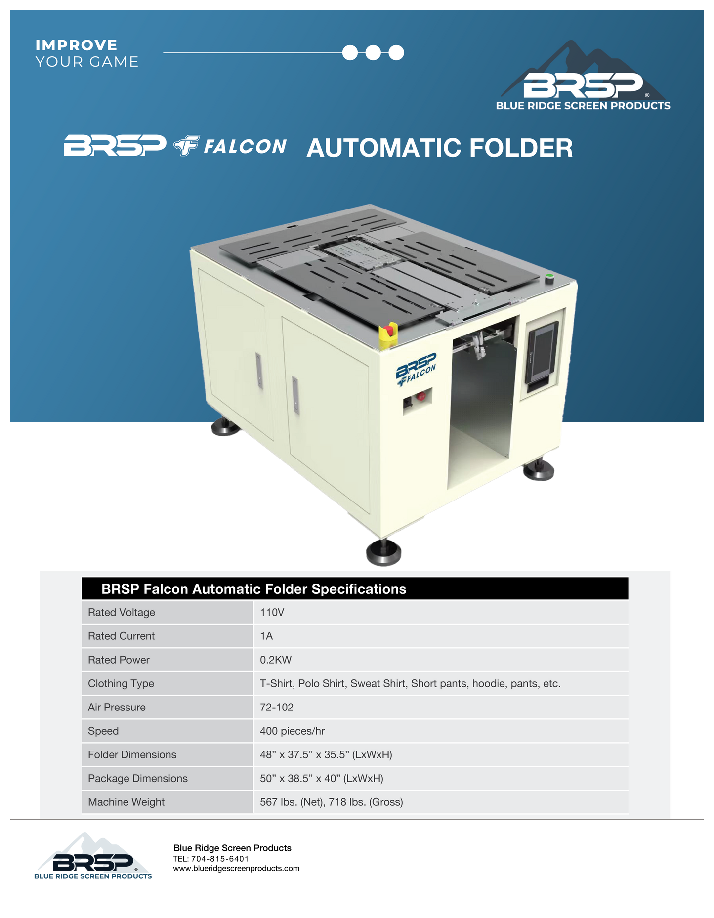 BRSP Falcon Automatic Folder