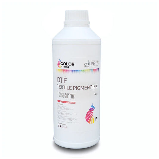 Color Max DTF Textile Pigment Ink, White 1kg