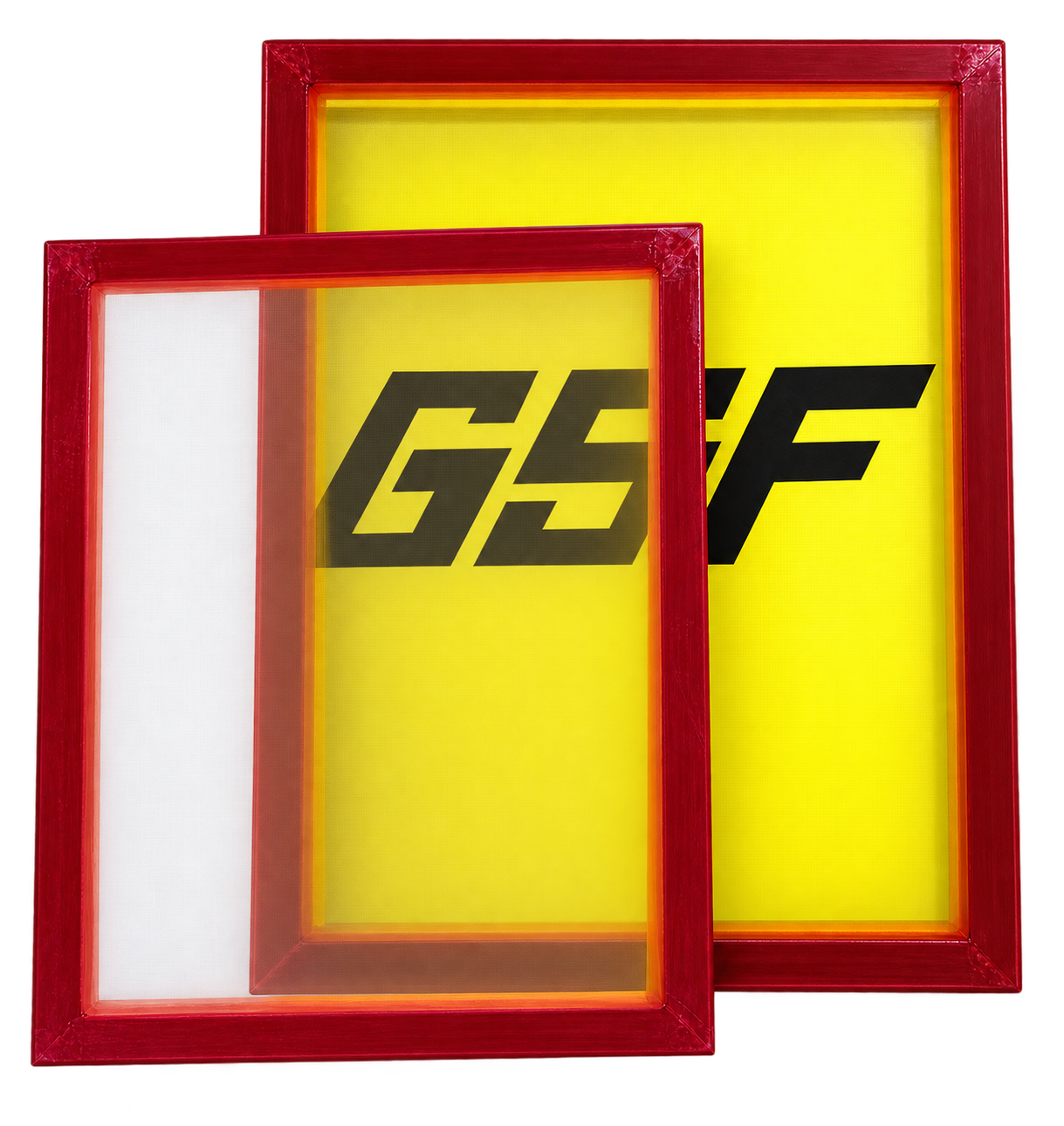 Screen Printing Screens with GSF logo