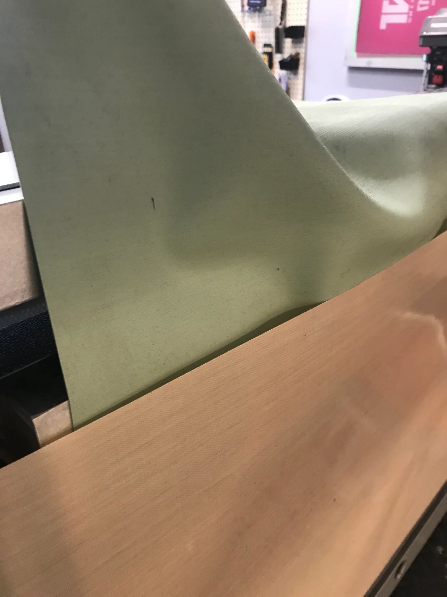 Stampinator Green Rubber installation view