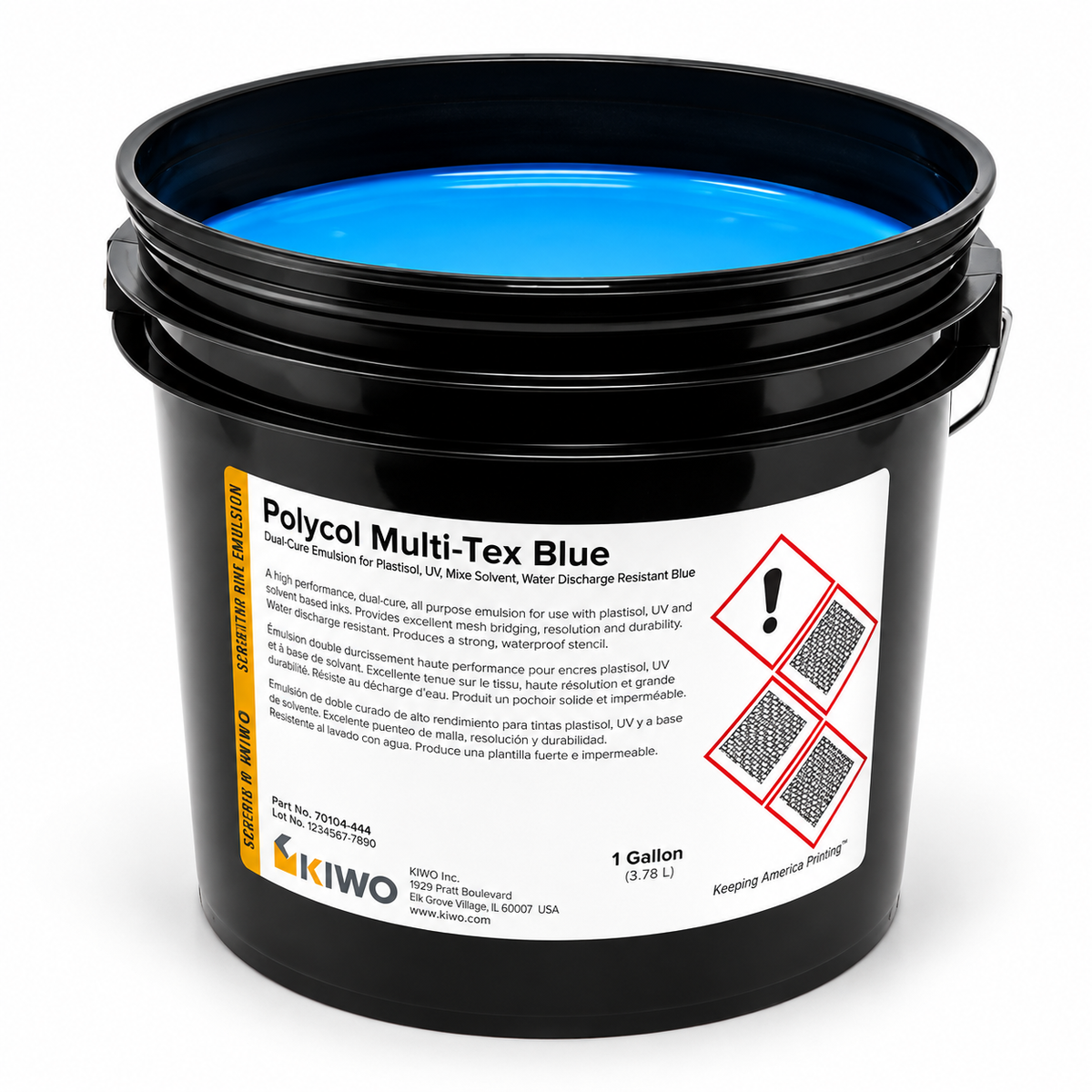 KIWO POLYCOL MULTI-TEX BLUE EMULSION