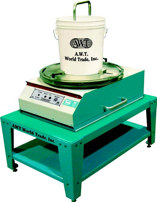 AWT Tornado Ink Mixer with 1 Gallon & 5 Gallon Mixing Blades 115V High Torgue 1/3 HP Motor