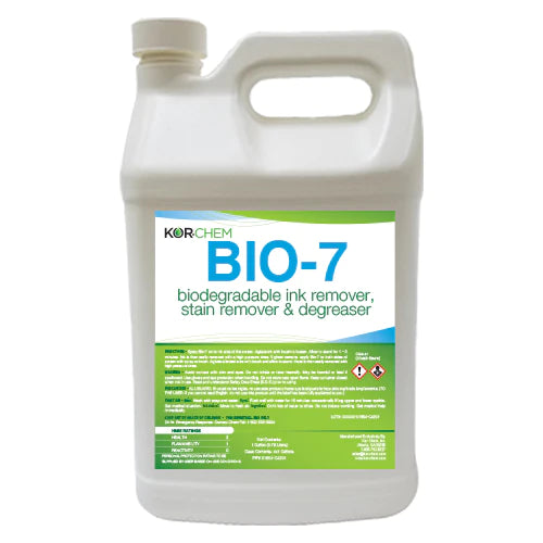 BIO-7 Ink Remover, Stain Remover & Degreaser