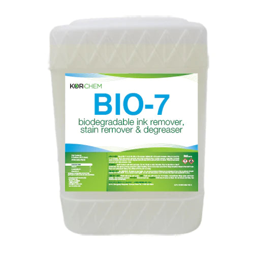 BIO-7 Ink Remover, Stain Remover & Degreaser
