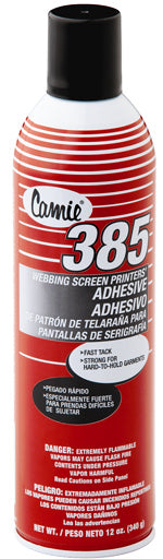 Camie 385 Webbing Screen Printers' Adhesive