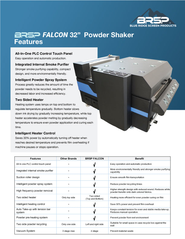 BRSP Falcon 32" Powder Shaker