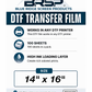 BRSP Transfer Film for Direct to Film - 100 Sheets per Box