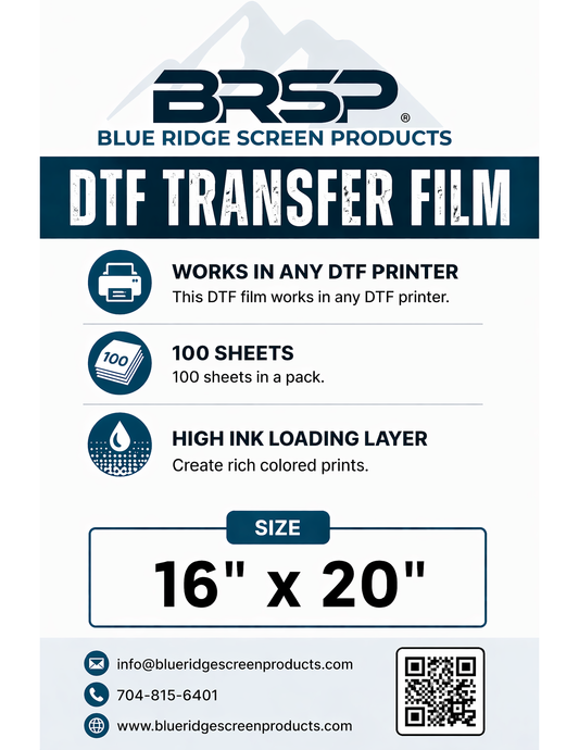 BRSP Transfer Film for Direct to Film - 100 Sheets per Box
