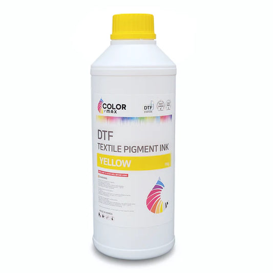 Color Max DTF Textile Pigment Ink, Yellow 1kg