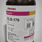 Magenta UV ink bottle with Mimaki label on a white background