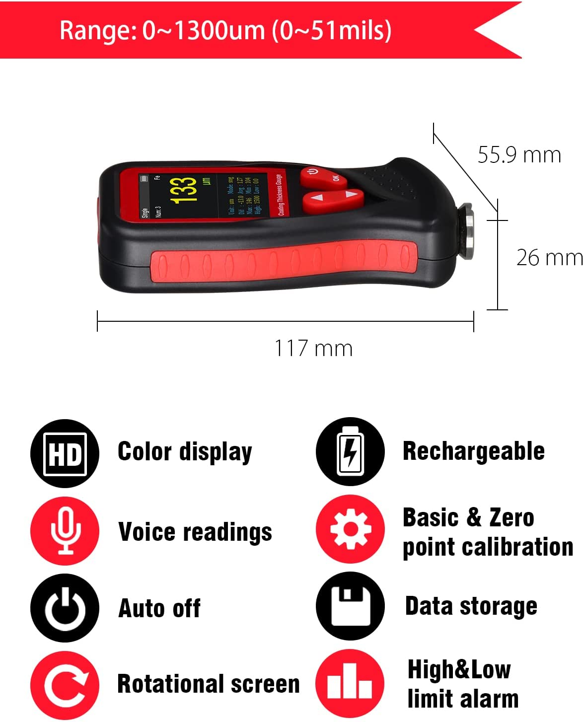 EOM Thickness Gauge