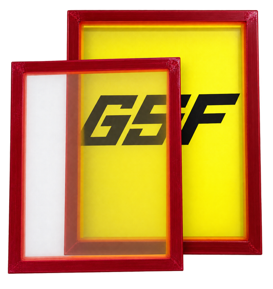 Screen Printing Screens with GSF logo