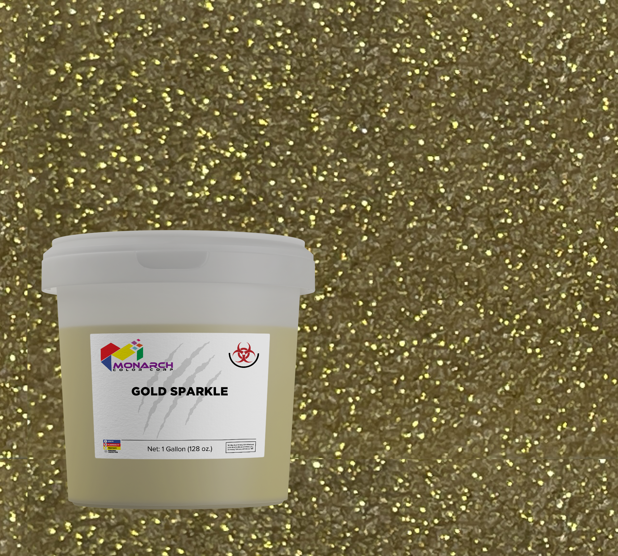 Sparkle Ink Monarch Gold Sparkle Plastisol Ink – blue-ridge-screen-products