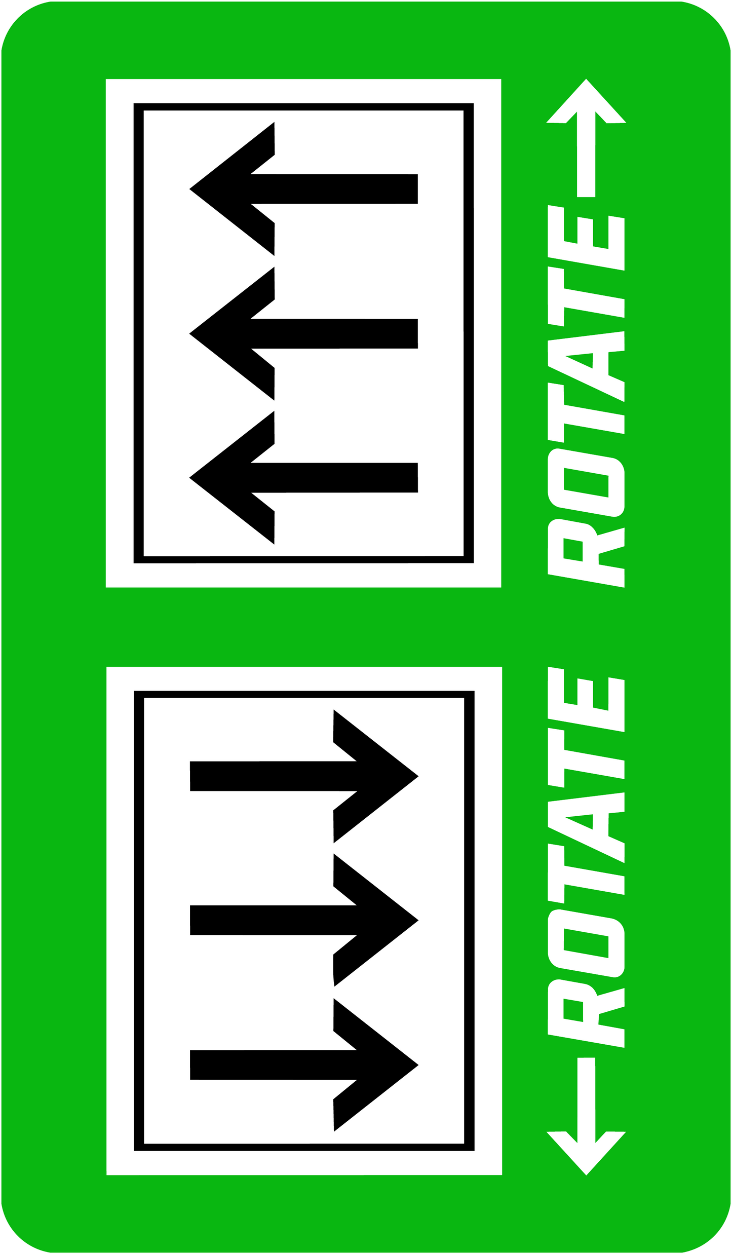 Screen Press Micro Adjustment Decals