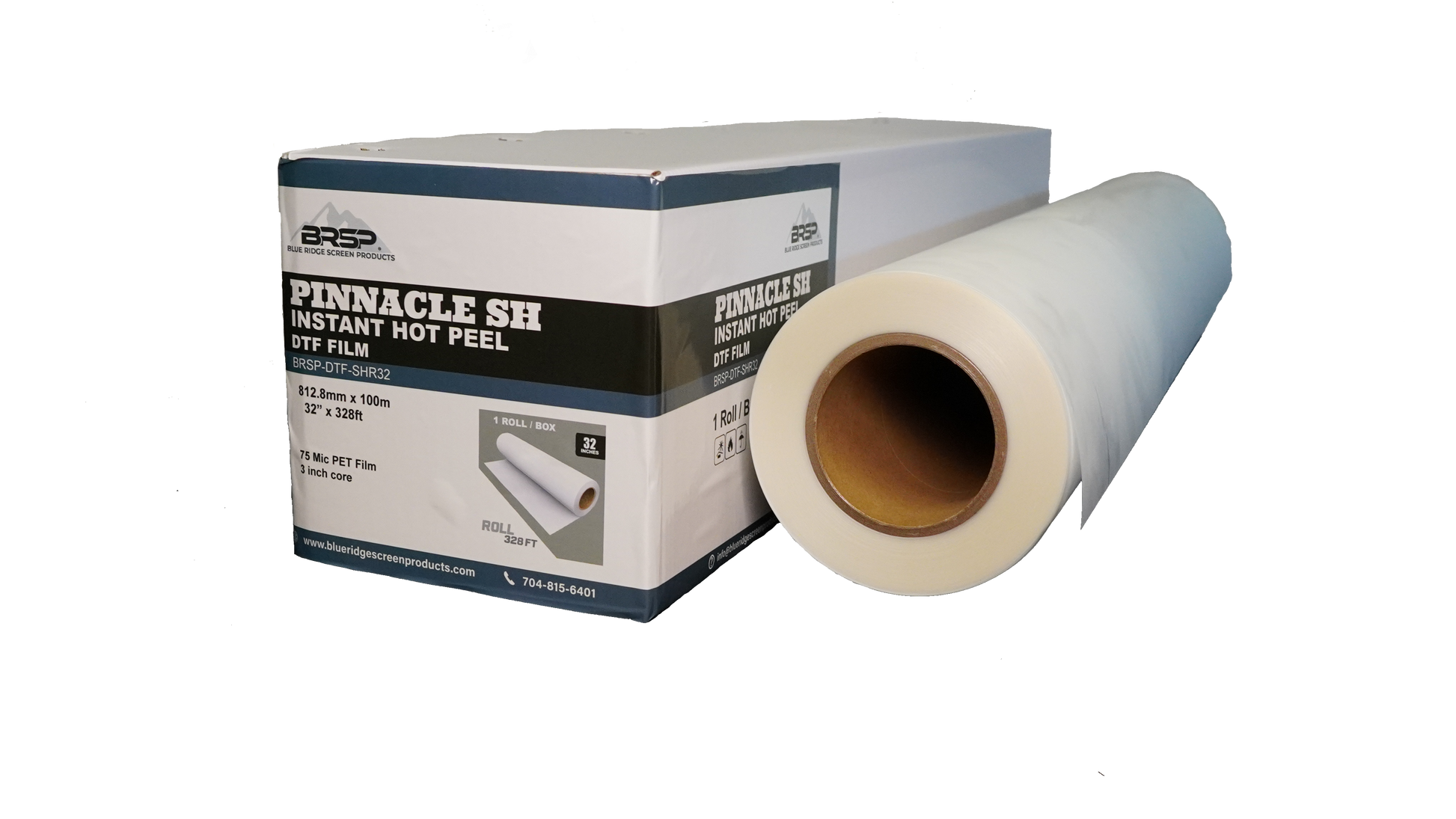 Pinnacle SH DTF Film front view with roll