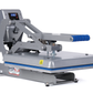 Heat press machine on a white background