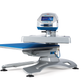 Heat press machine with digital display on a white background