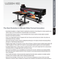 Mimaki UJ330H-160 wide format printer with specifications on a white background