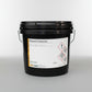black bucket with a white label that reads kiwo poly crossover emulsion. 