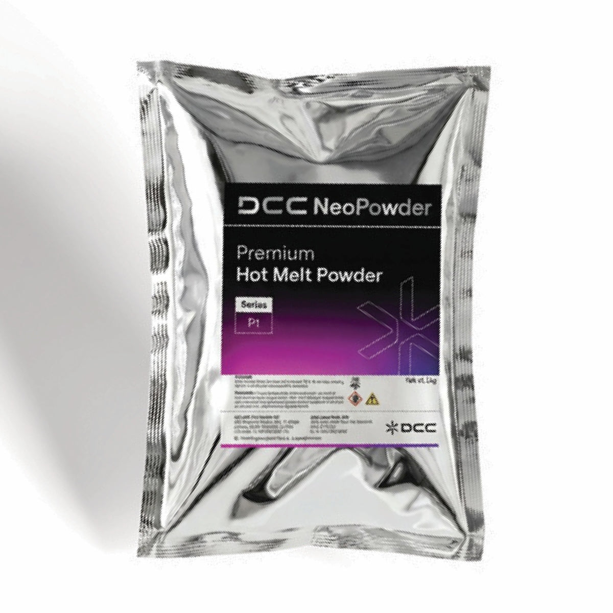DCC NeoPowder premium hot melt adhesive powder for DTF garment transfers