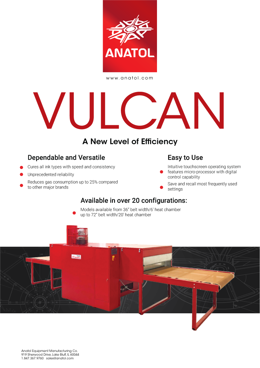 Anatol Vulcan Series Gas Conveyor Dryers