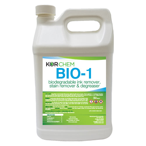BIO-1 Ink Remover, Stain Remover & Degreaser