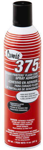 Camie 375 Screen Printers' Flash Cure Spray Adhesive