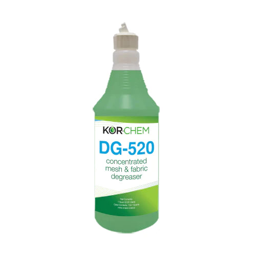DG-520 Concentrated Mesh & Fabric Degreaser 1qt