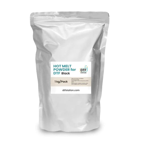 DTF Adhesive Powder - 1 Kg - Black