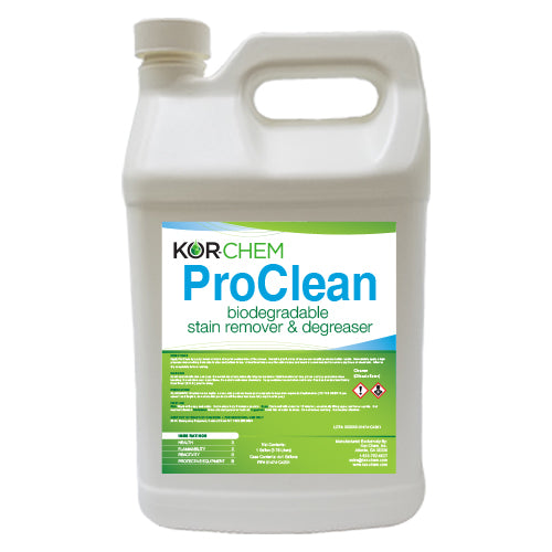 Proclean Stain Remover & Degreaser for Textile: 1 Gal