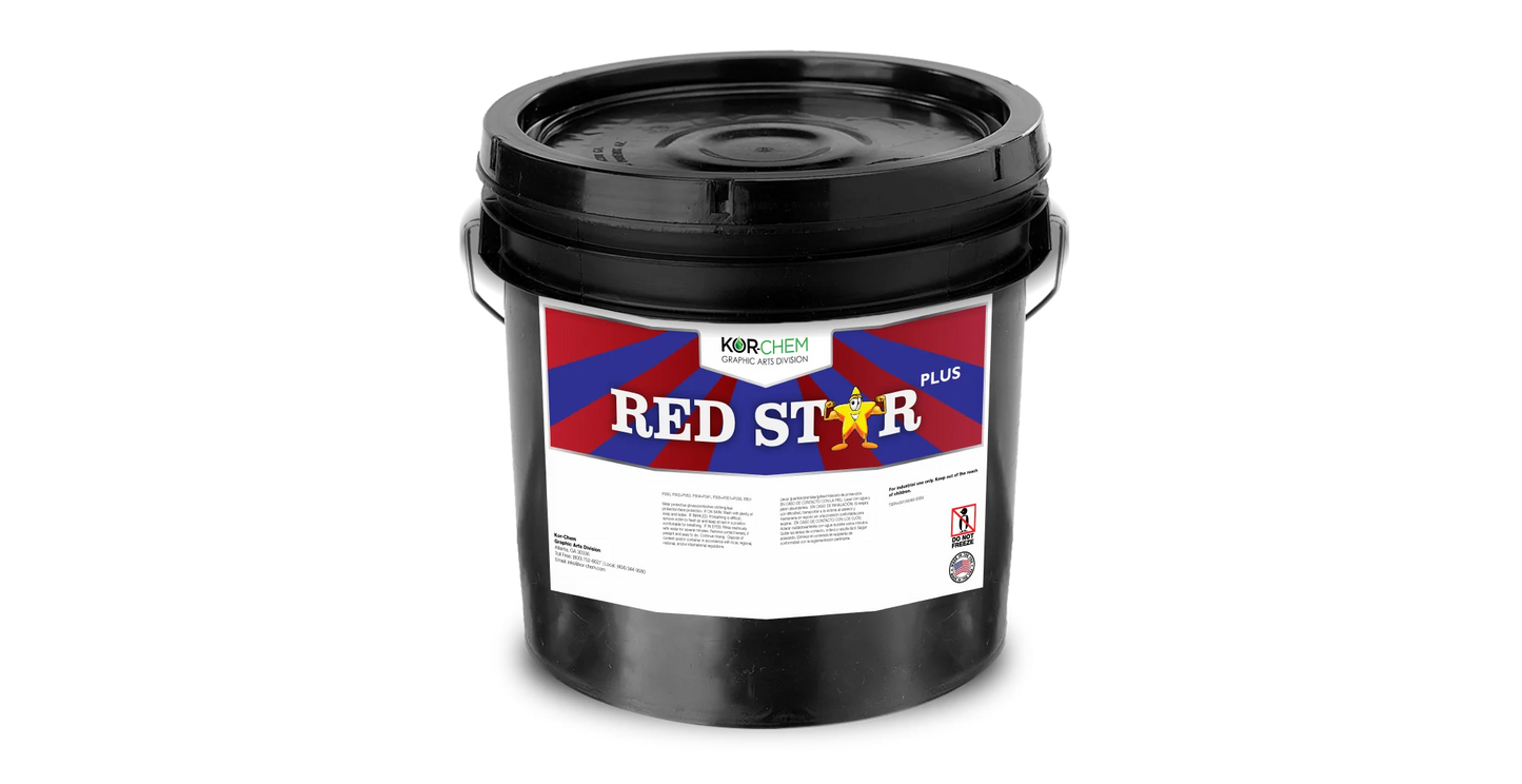 Kor-Chem Red Star Photopolymer Direct Emulsion