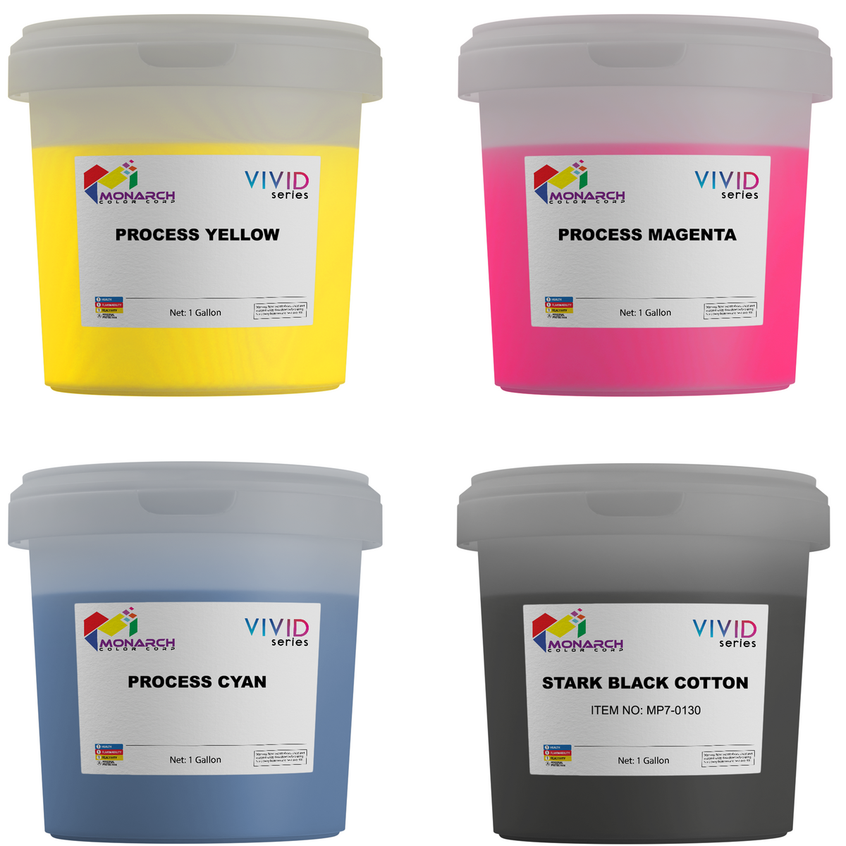 Axp Processing Set Monarch Vivid Series 4 Color Process Set Ink – blue-ridge-screen-products