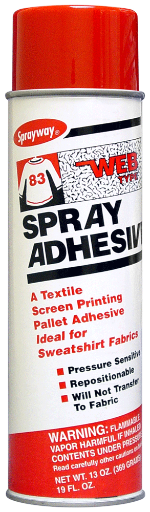 Sprayway 83 Web Type Spray Adhesive (Discontinued)